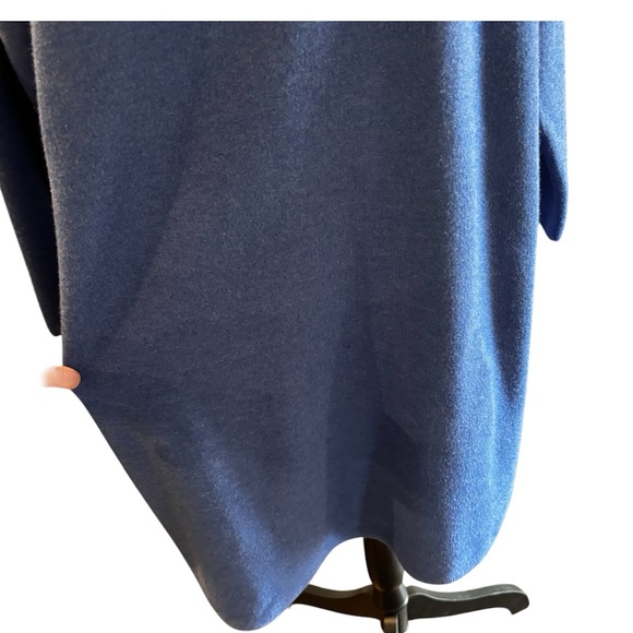Tuckernuck Pomander Place Vivianne Turtleneck Dress in Blue,XL,Everyday Throw On - Picture 4 of 14